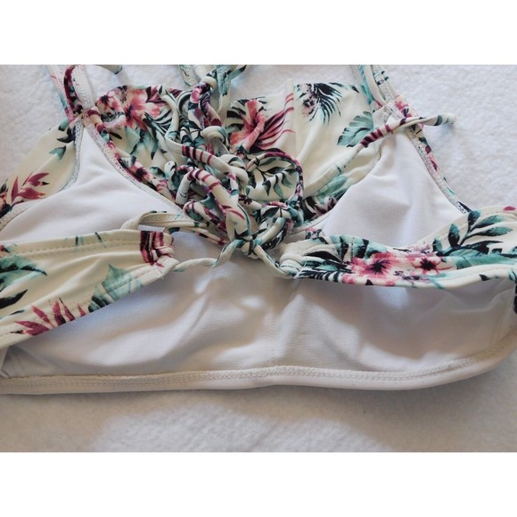 Arizona Swimsuit Swim Top Multi Colored Print Size Small - Picture 6 of 8